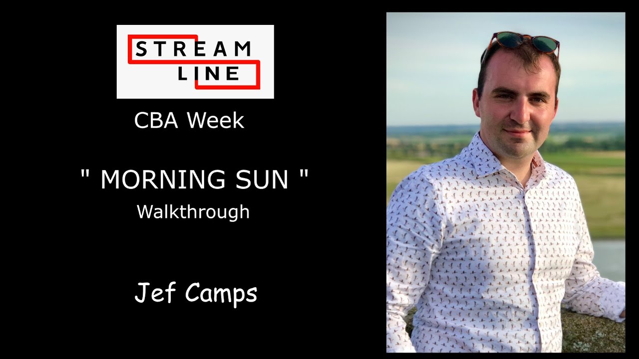 MORNING SUN  LINE DANCE WALKTHROUGH (JEF CAMPS) STREAMLINE