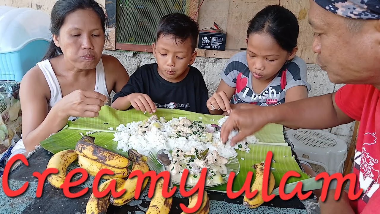 GINATAANG MANOK WITH PAPAYA AT SAGING NA HIMAGAS REQUEST NI MAAM
