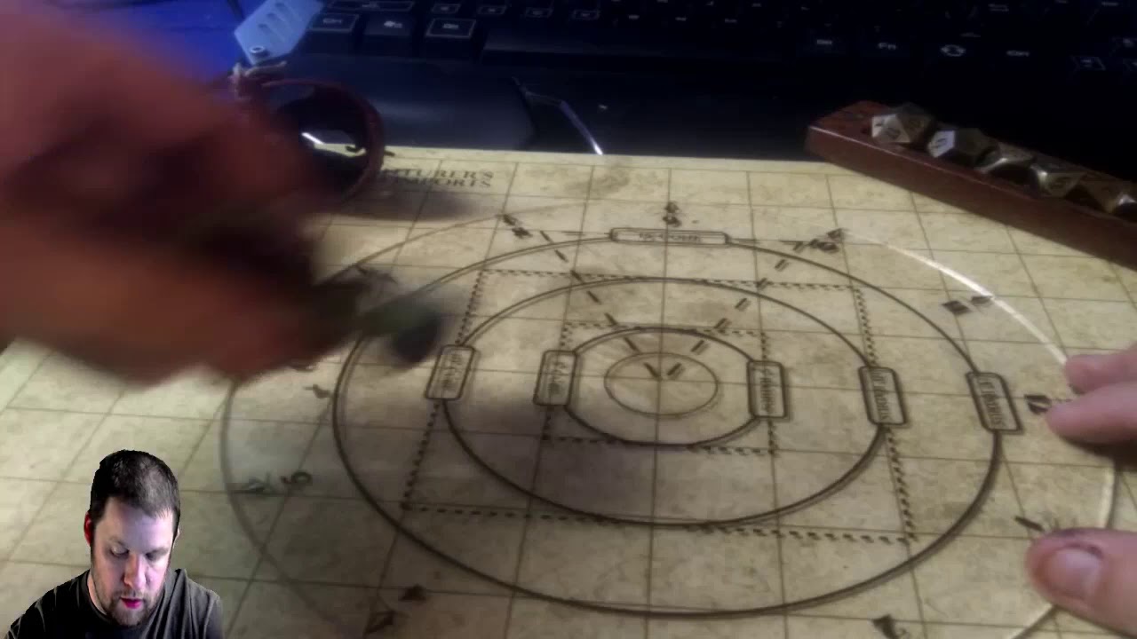 Table TOP RPG AOE Spell Damage Template