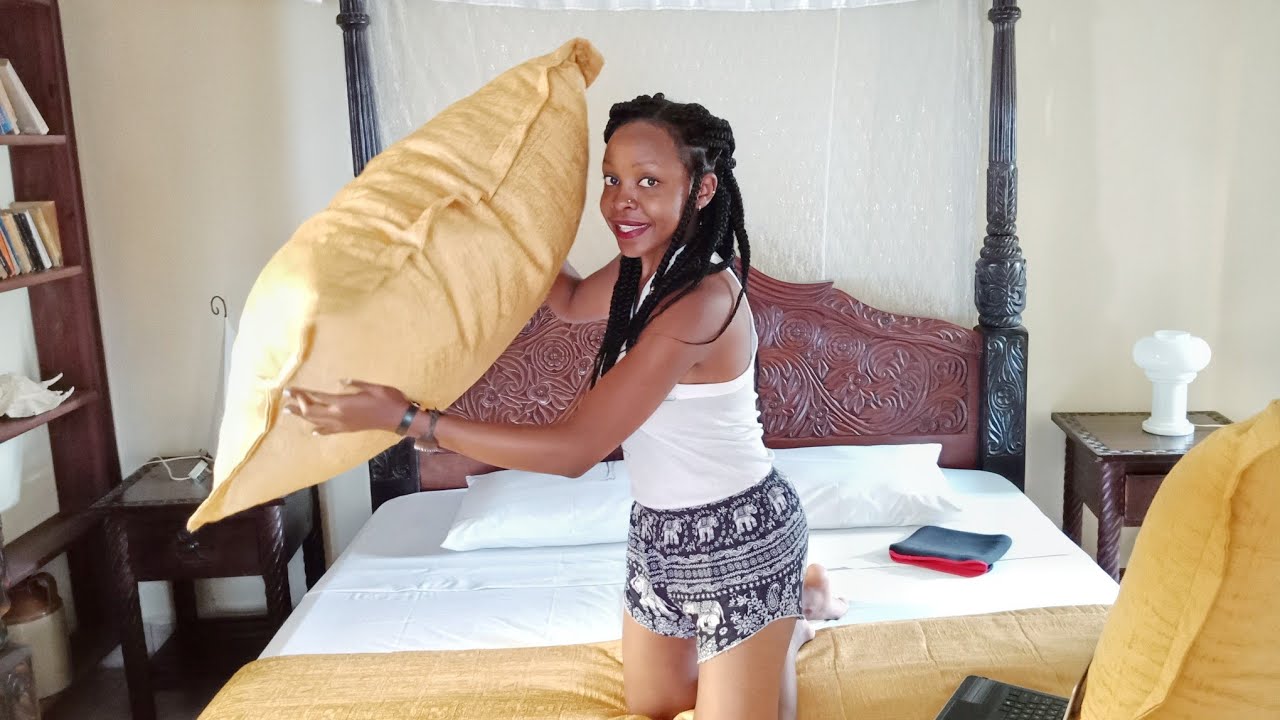 BEST Airbnb HOTEL ROOM TOUR/Lamu island/Miss Trudy