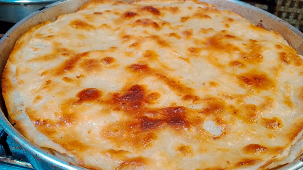 رقاق طري بالفراخ والسمنه البلدي ♥️😋