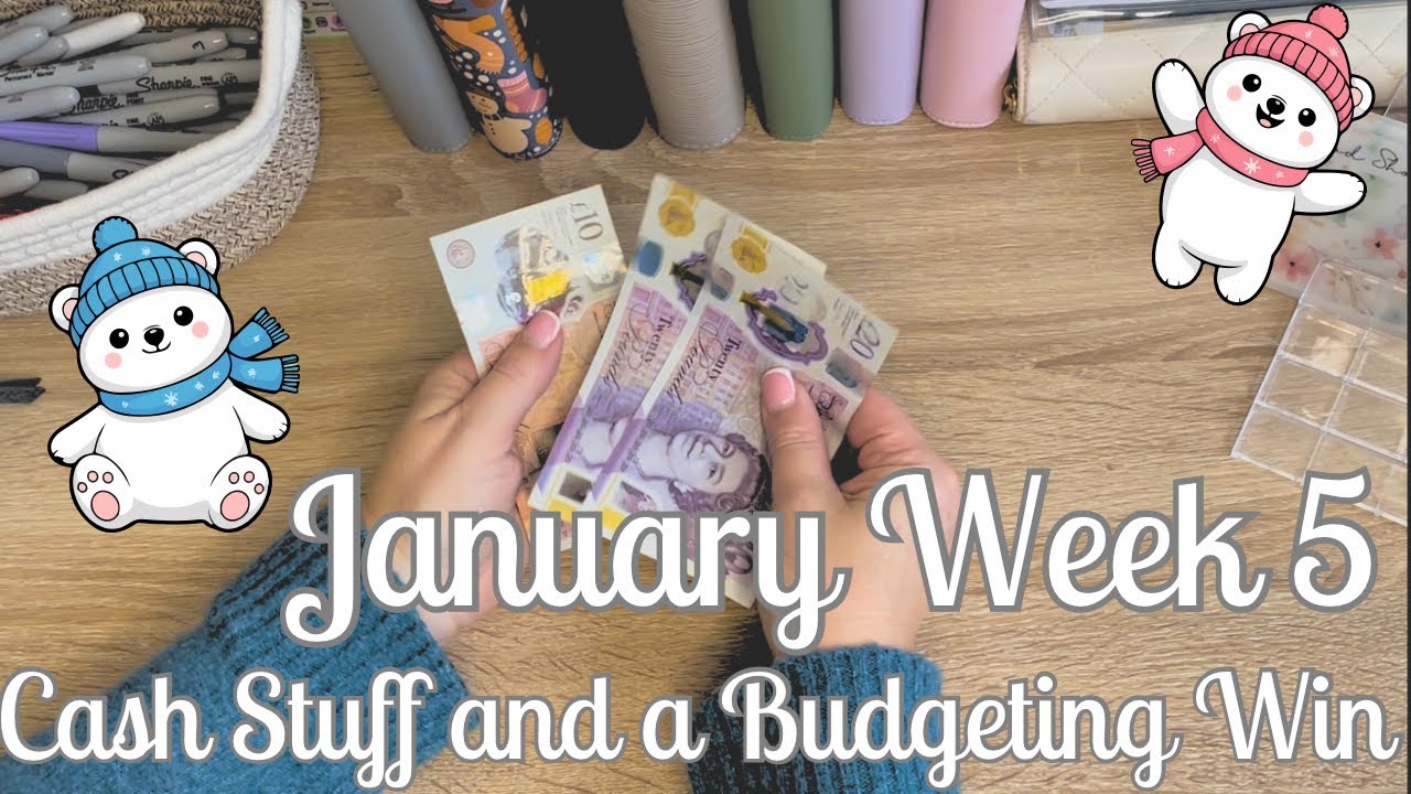 January Week 5 Cash Stuffing and a Budgeting Win