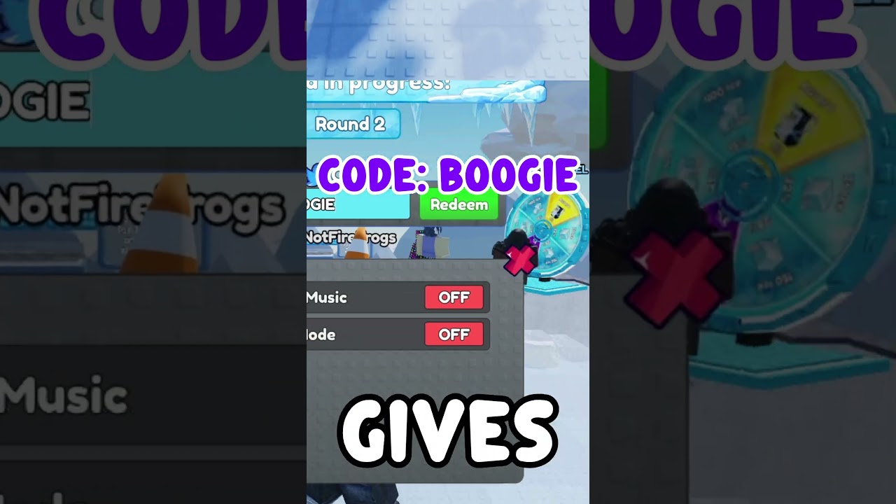 NEW *SECRET* CODES IN ROBLOX KNOCKOUT❄️🥶#roblox #fyp #knockout #robloxknockout #shorts