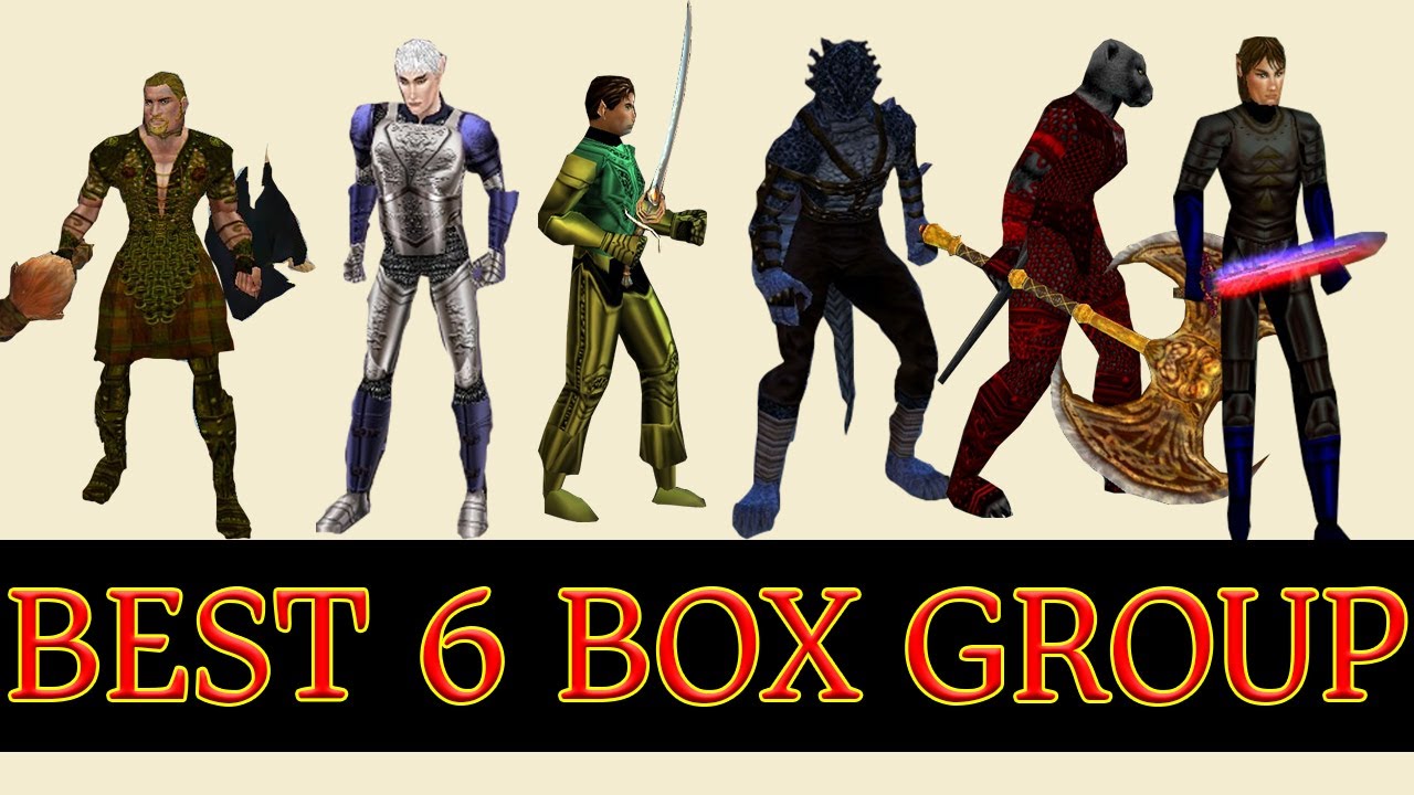 Best 6 Box Group for Everquest TLP (TrueBox)