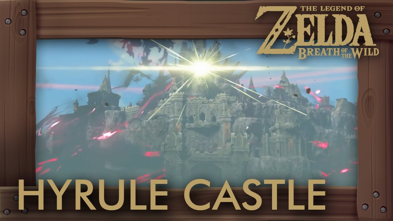 Zelda Breath of the Wild - How to Get Into Hyrule Castle (Easy Way to Reach Ganon Fast)