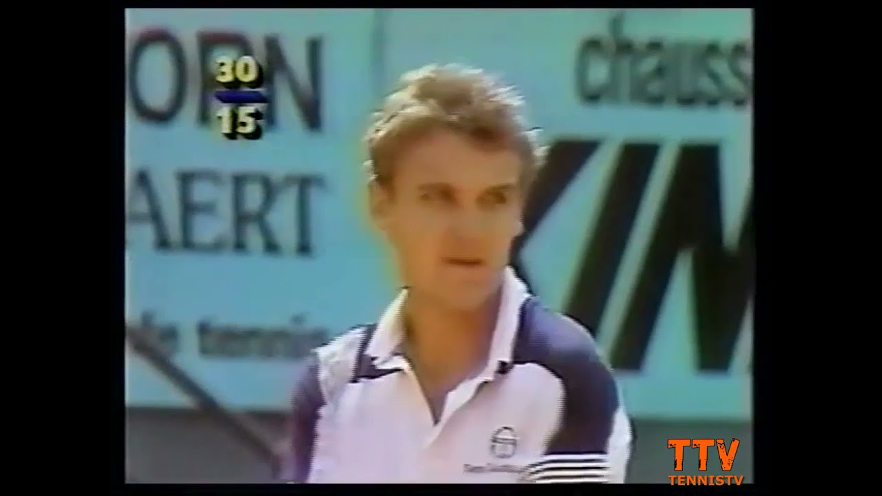 Mats Wilander v. Ivan Lendl 🔥 France 1985
