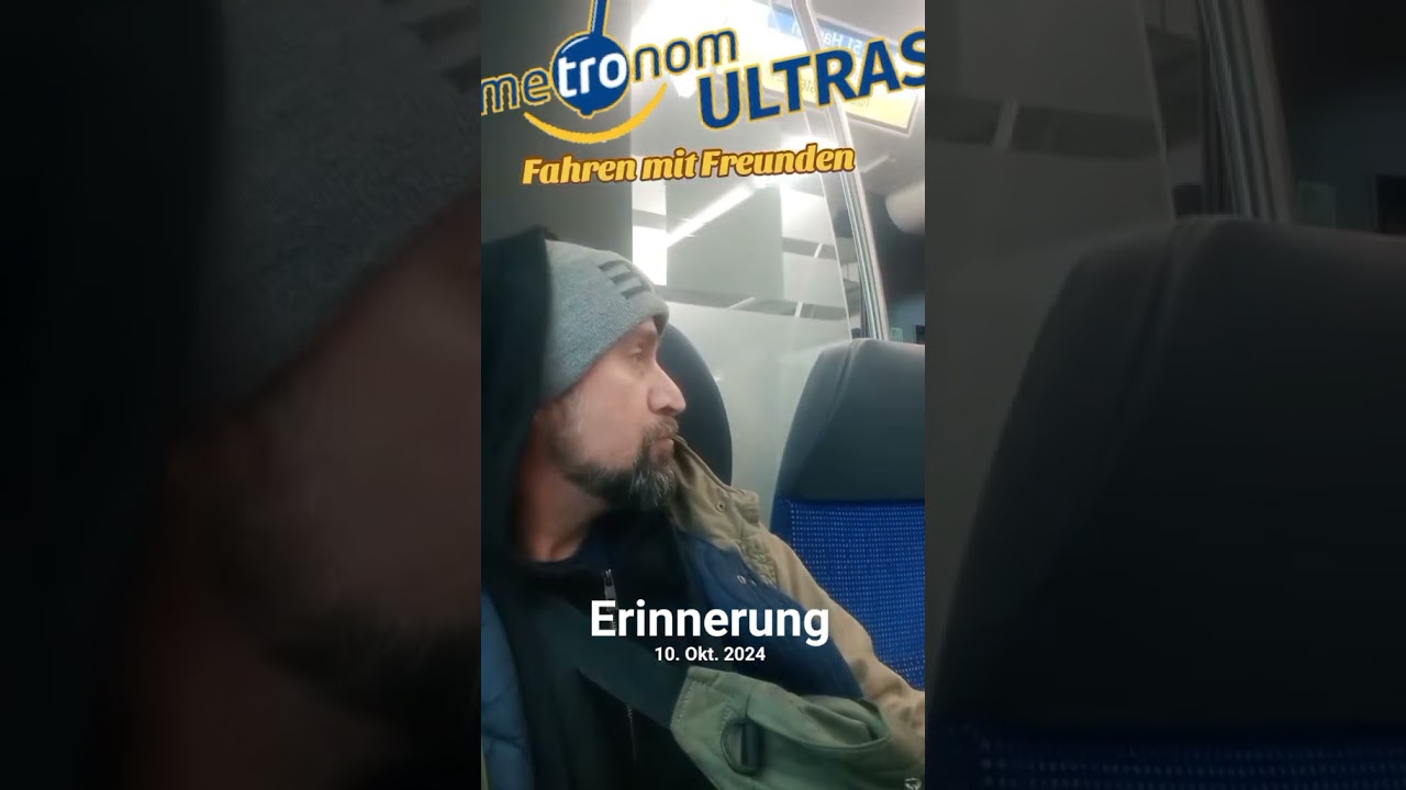 Fahren mit Fremden #shorts #bahn#metronom