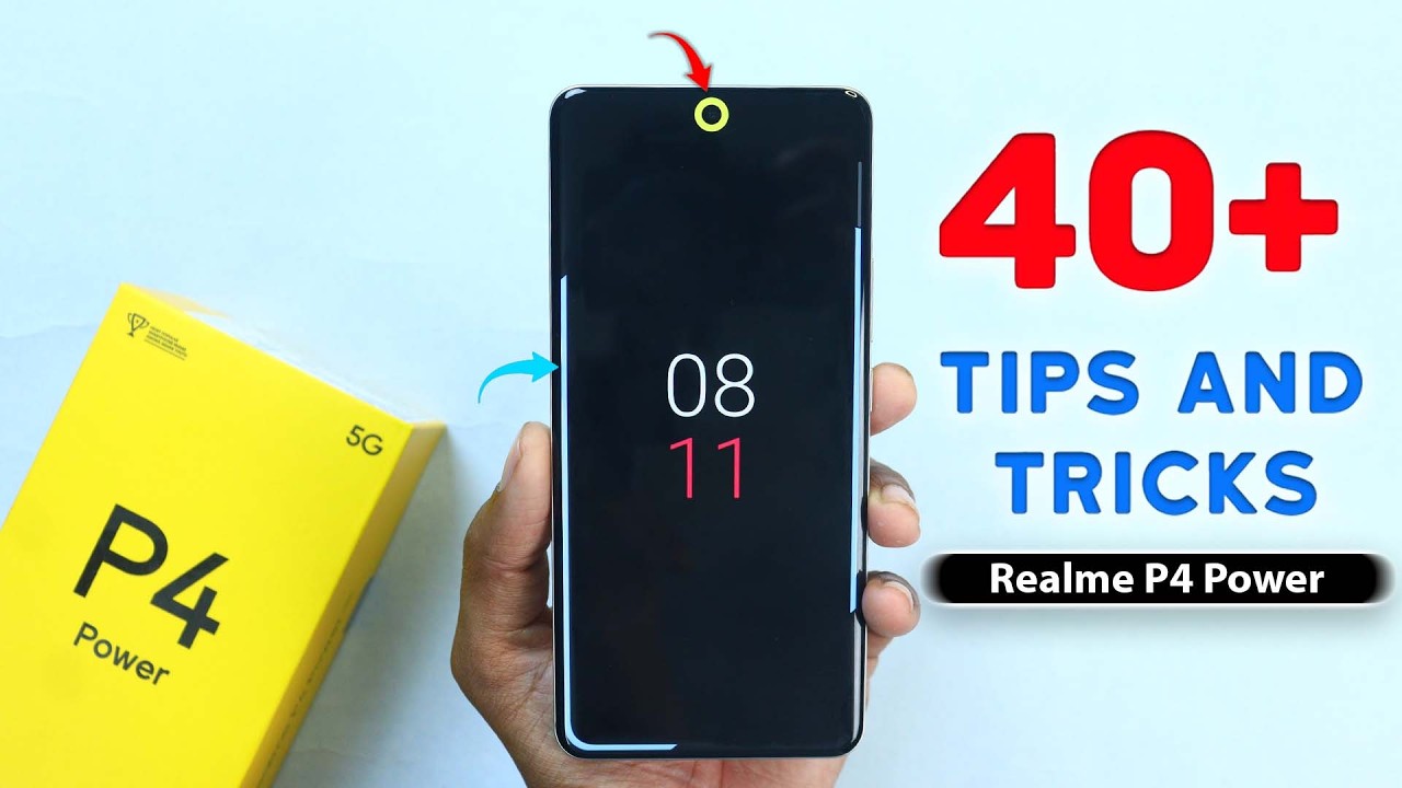 Realme P4 Power Tips and Tricks || Realme P4 Power 5G 40+ New Hidden Features in Hindi