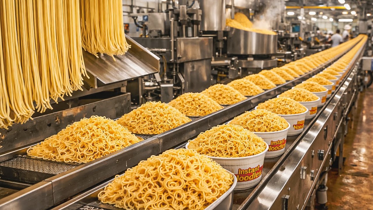 Inside the Factory: How Noodles, Pasta & Mac and Cheese Are Made