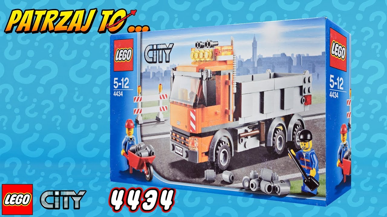 LEGO City 4434 Dump Truck czyli Wywrotka. Recenzja klock&oacute;w Lego