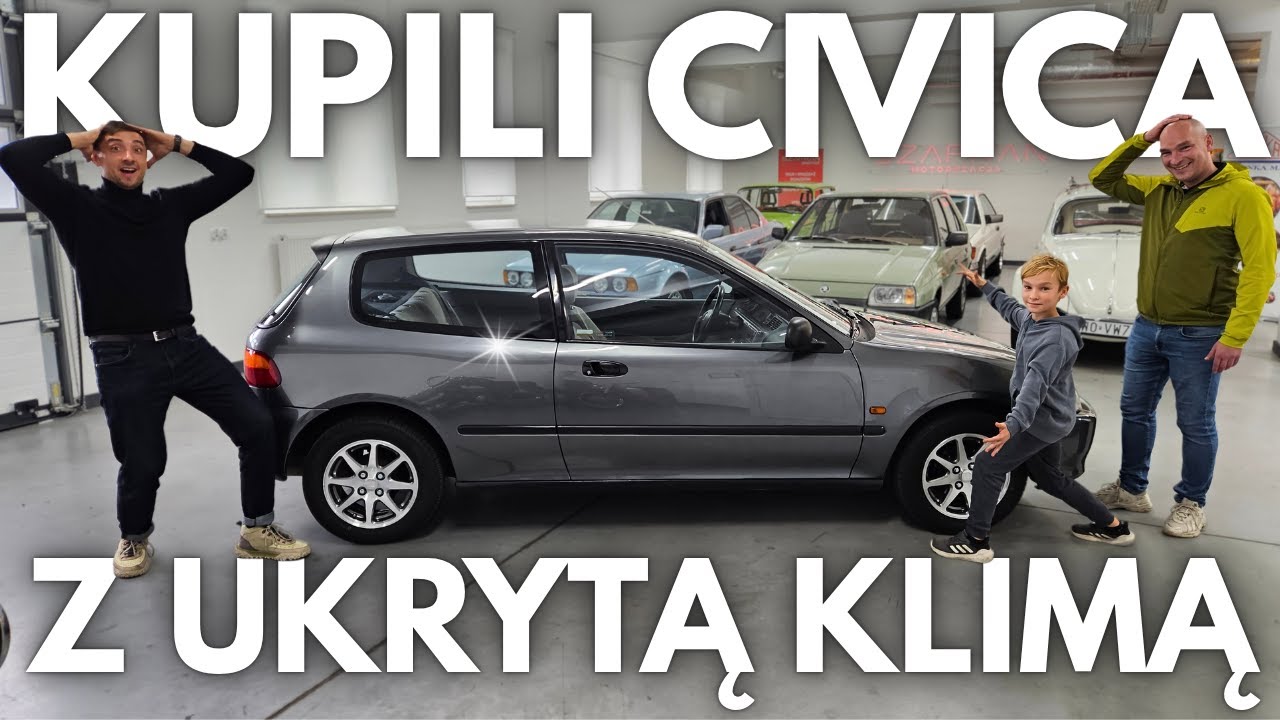 TAKIEGO AUTA SZUKALI OD LAT - HONDA CIVIC V