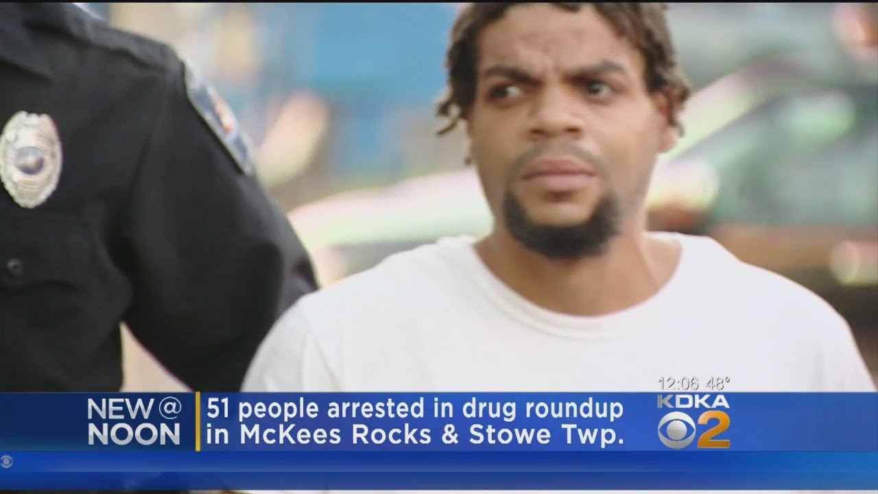 51 Arrested In McKees Rocks, Stowe Twp. Drug Roundup