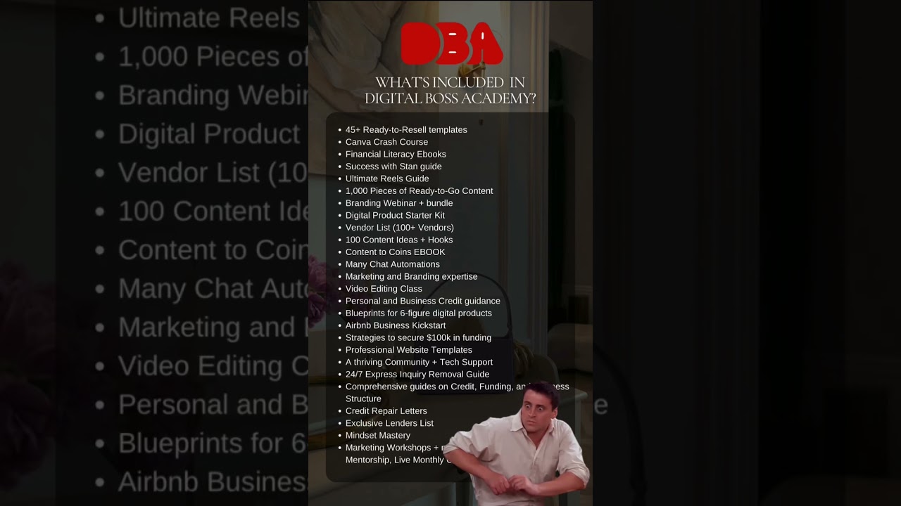 Digital Boss Academy Master Resell Rights for a one time payment of $111 or $27 monthly