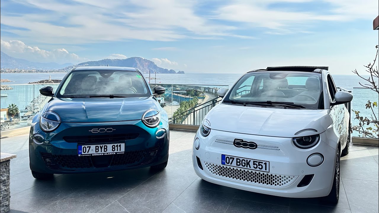 Fiat 500E ve 600E! Elektrikli geleceğin iki güçlü temsilcisini karşılaştırdık.😌
