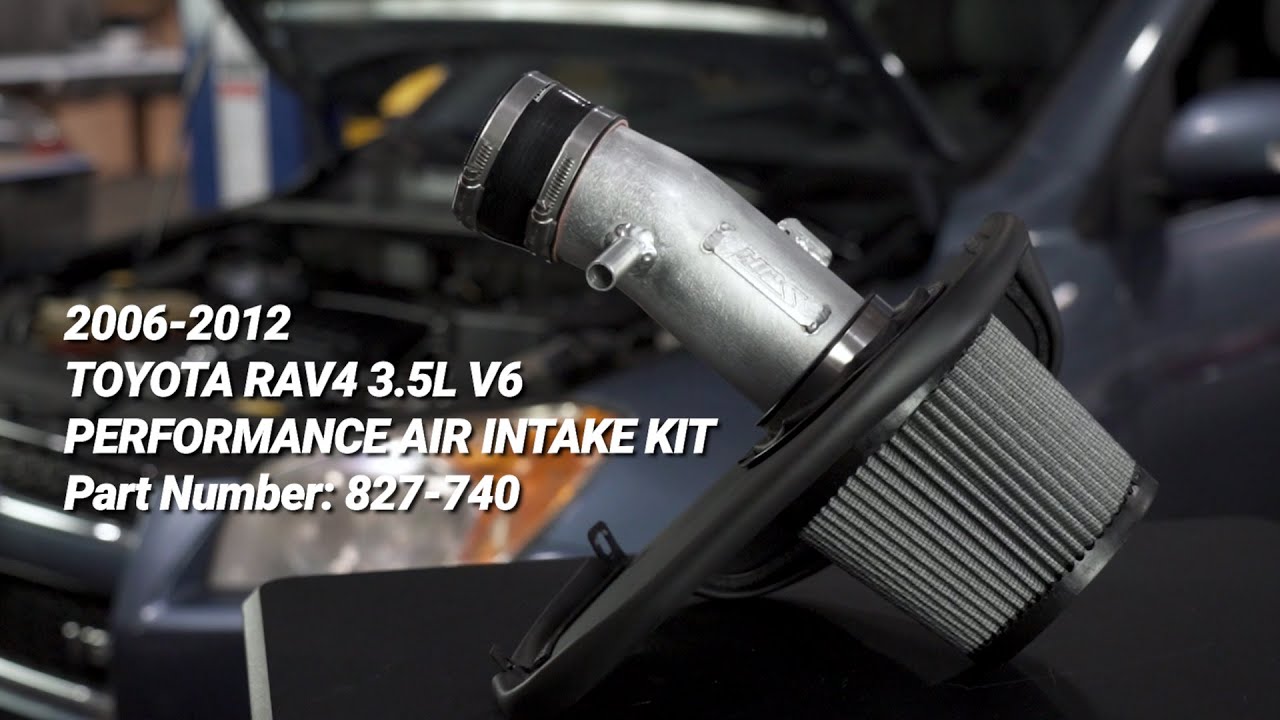 How to Install: 2006-2012 Toyota 3.5L RAV4 HPS Performance Air Intake Kit