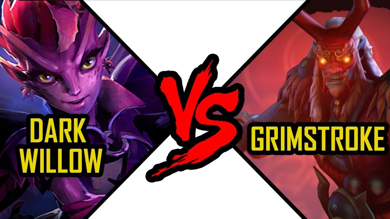 Dark Willow vs Grimstroke - Dota 2 Battle Mireska Sunbreeze vs Grimstroke #20