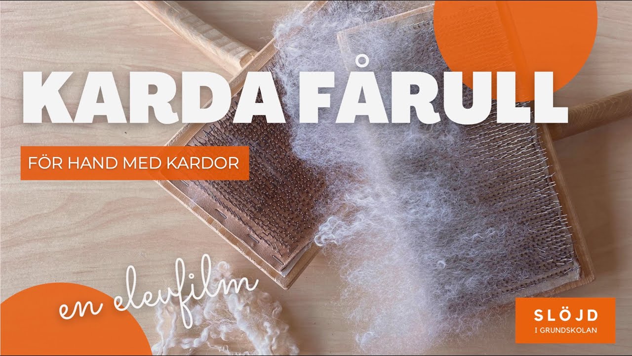 Karda f&aring;rull - f&ouml;r hand med kardor
