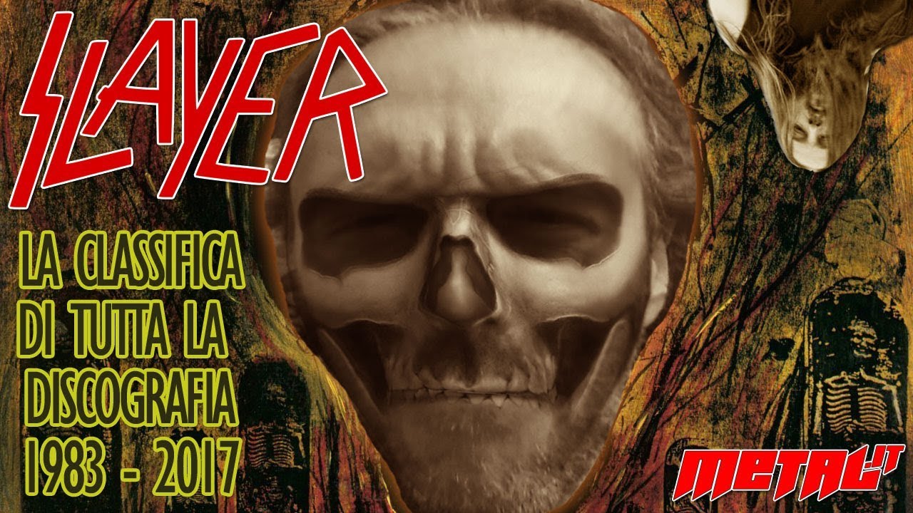 [Top 10] SLAYER la superclassifica di tutti i dischi!