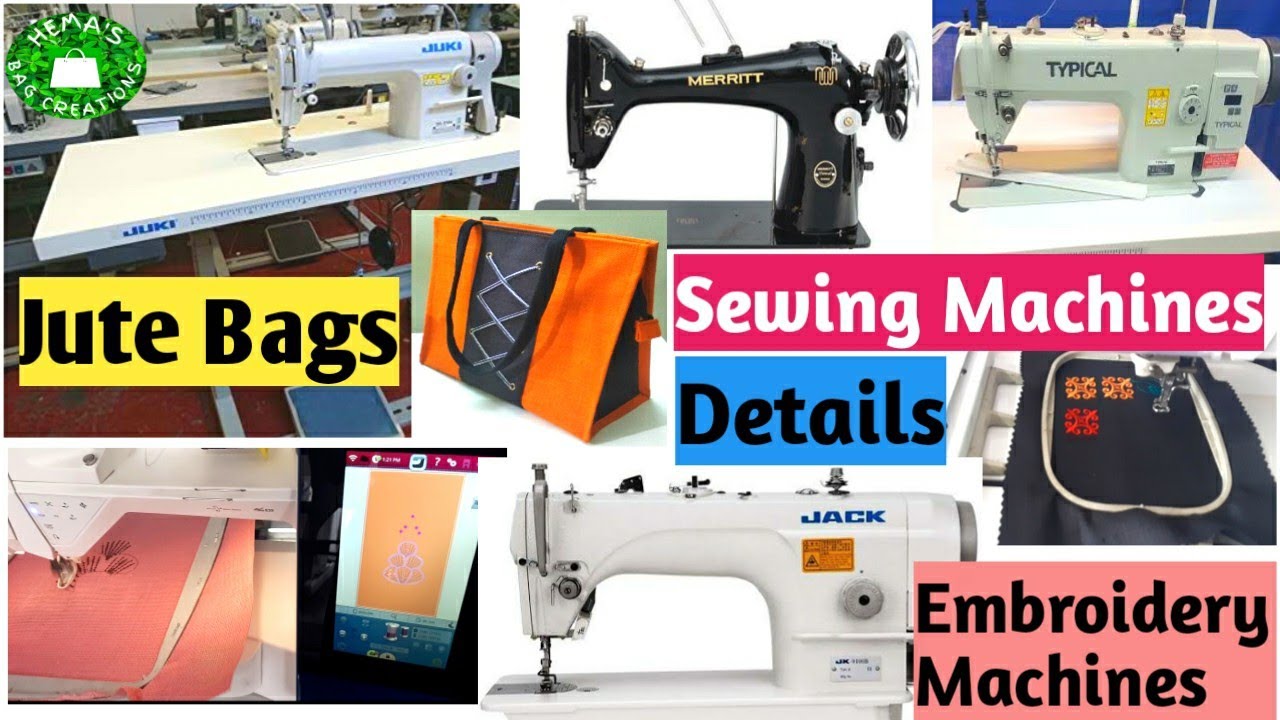 #Jute Bags Making Machine/Machine Details For Jute Bags #Manufacturing Business #Embroidery Machines