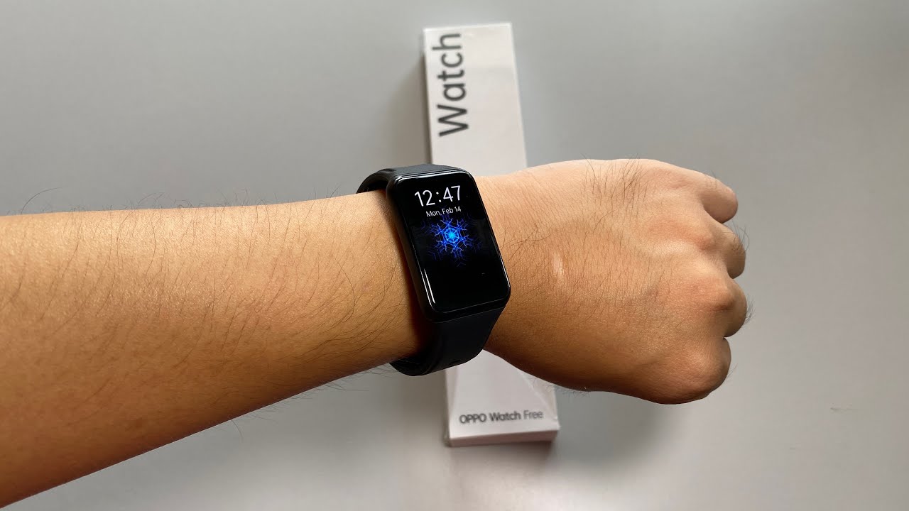 Unboxing and First Impression: OPPO Watch Free - Gorgeous AMOLED screen!