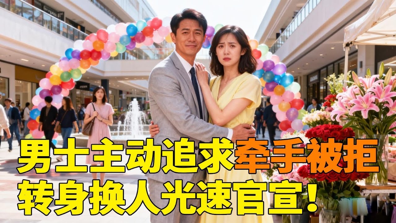 相亲男主动追求牵手被拒，转头立马换人光速官宣，女方得知后肠子都悔青了！【轩语说媒】
