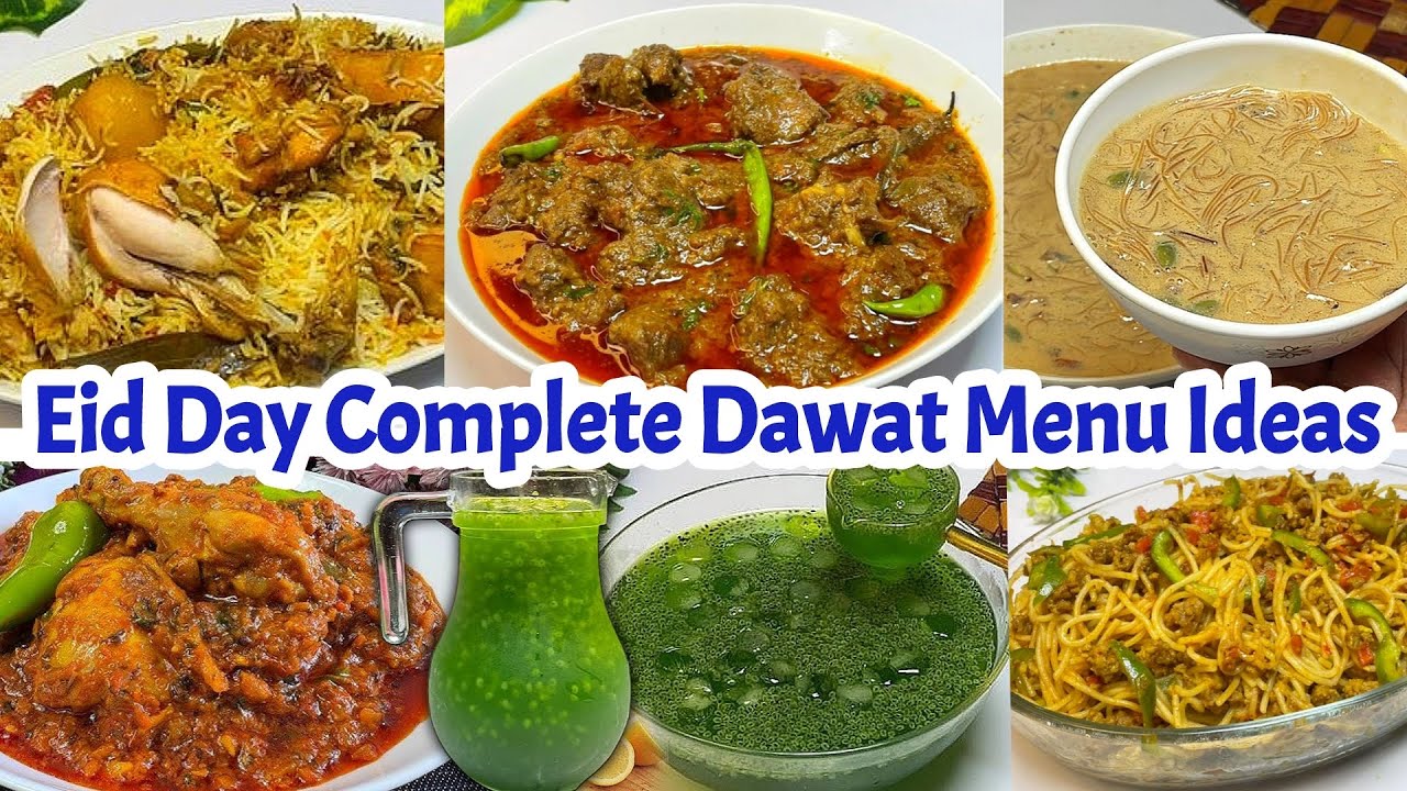 Eid Preparations Ideas 2026 | Eid Dawat Recipes| Eid Day Complete Menu| SheerKhurma, Biryani,Recipes