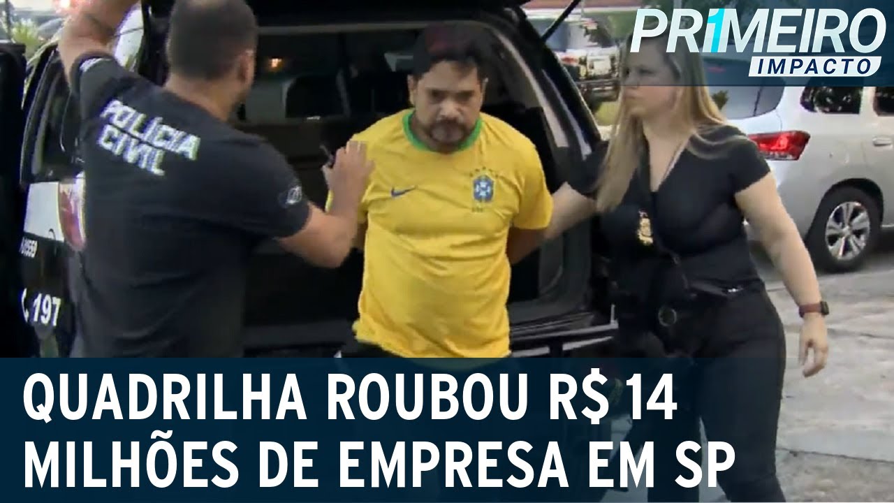Operação prende envolvidos em roubo milionário a empresa em SP | Primeiro Impacto (17/01/23)
