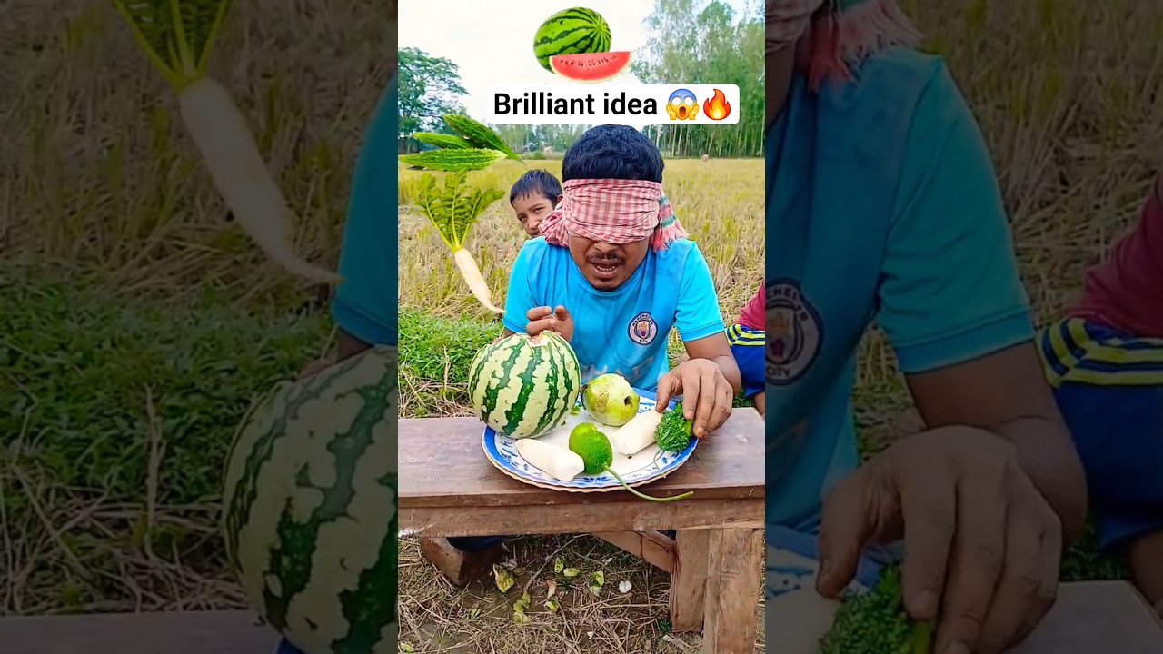 Blindfold Taste Test 🥕 Guess the Vegetable #shorts #viral