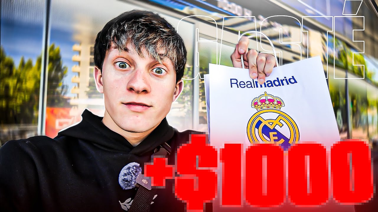 As&iacute; es la MEJOR tienda de f&uacute;tbol del mundo (Real Madrid) 🏟️🔥 | Vlog &Eacute;PICO #4