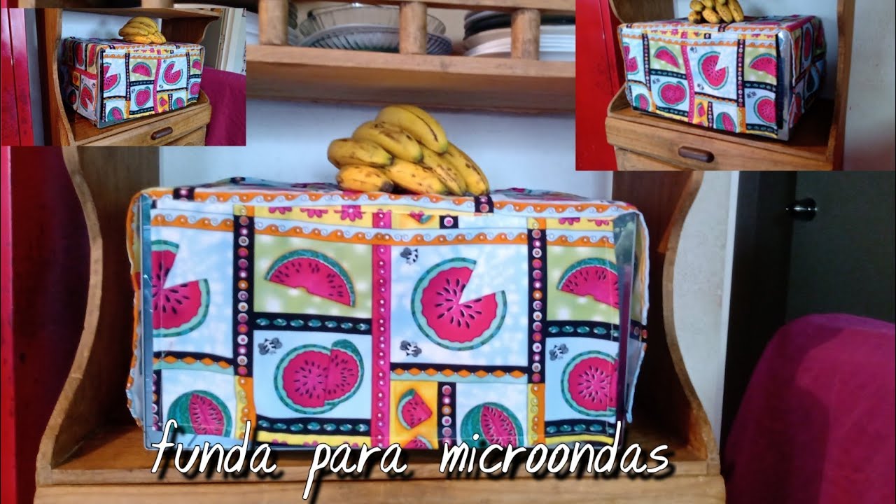 tutorial Funda de microondas fácil y rápido
