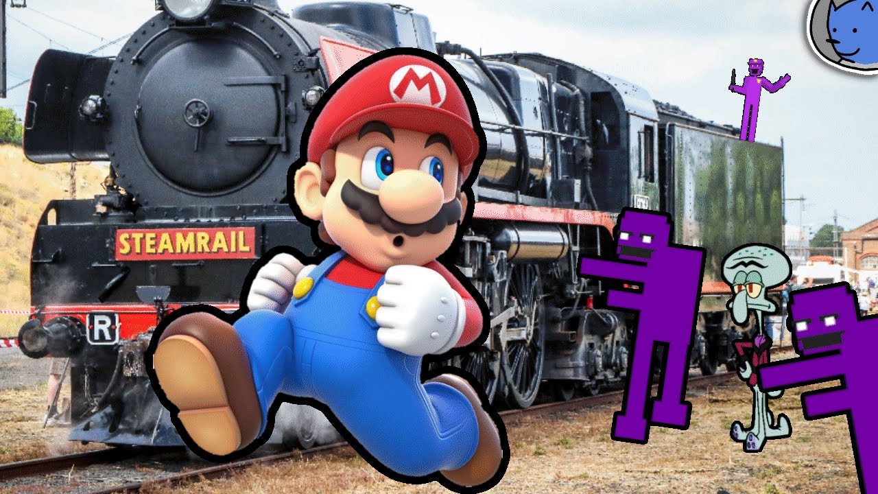 Mario on a Train