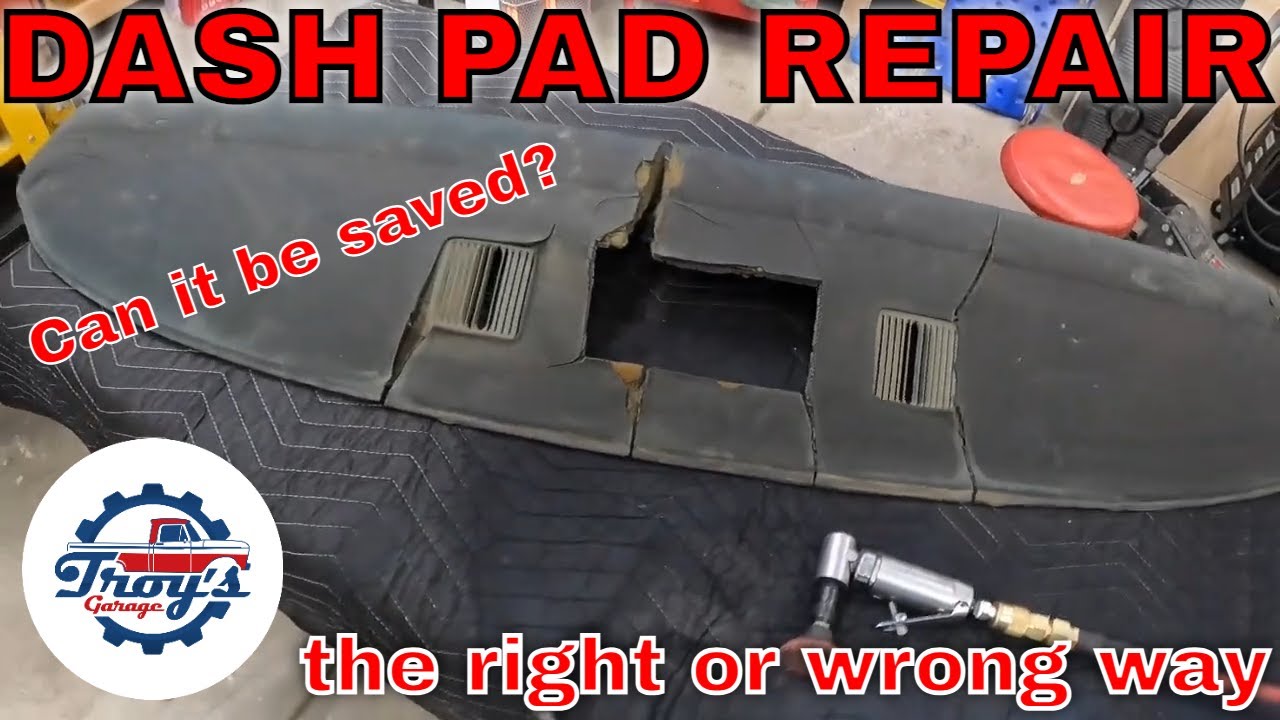Repairing a 52 year old F100 Dash Pad