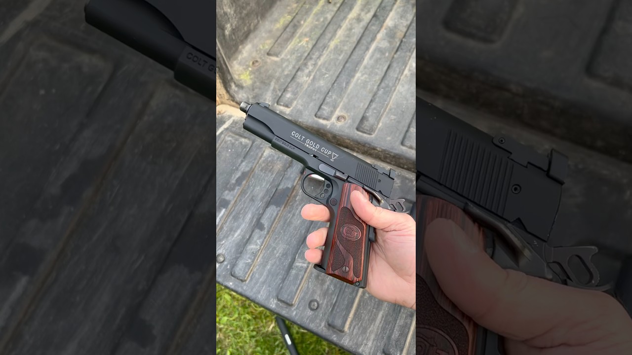 Colt Gold Cup Trophy 22lr 1911 with a few extras 😉