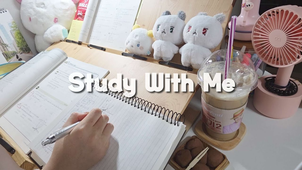 2026.03.10🌙 1h 25m Study With Me | 직장인 스터디 윗미 | ASMR 한적한 시골마을 귀뚜라미 소리가 들리는 밤  