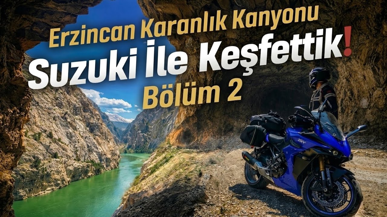 Suzuki İle Türkiye’nin En Etkileyici Yollarından Biri | Karanlık Kanyondayız | Kemaliye