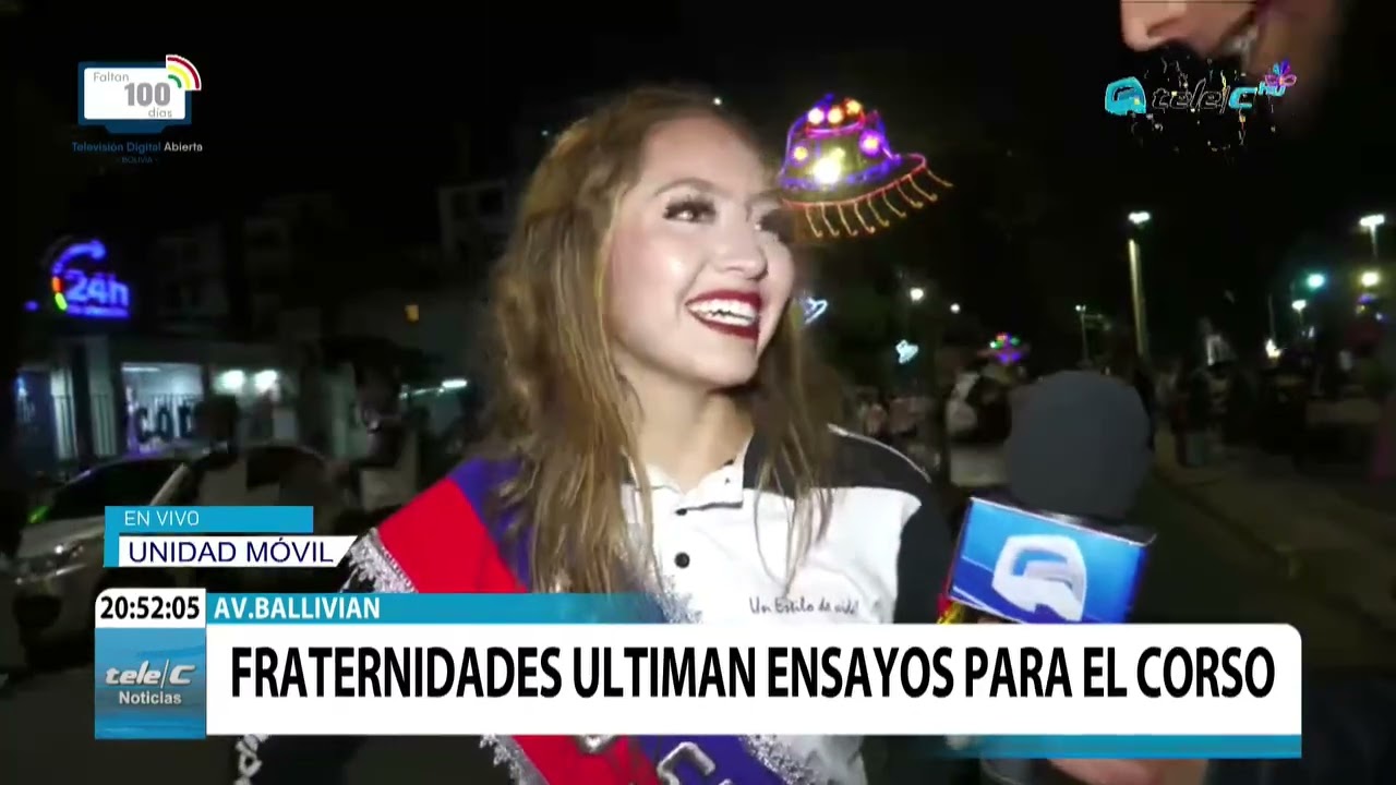 FRATERNIDADES ULTIMAN ENSAYOS PARA EL CORSO DE CORSOS.