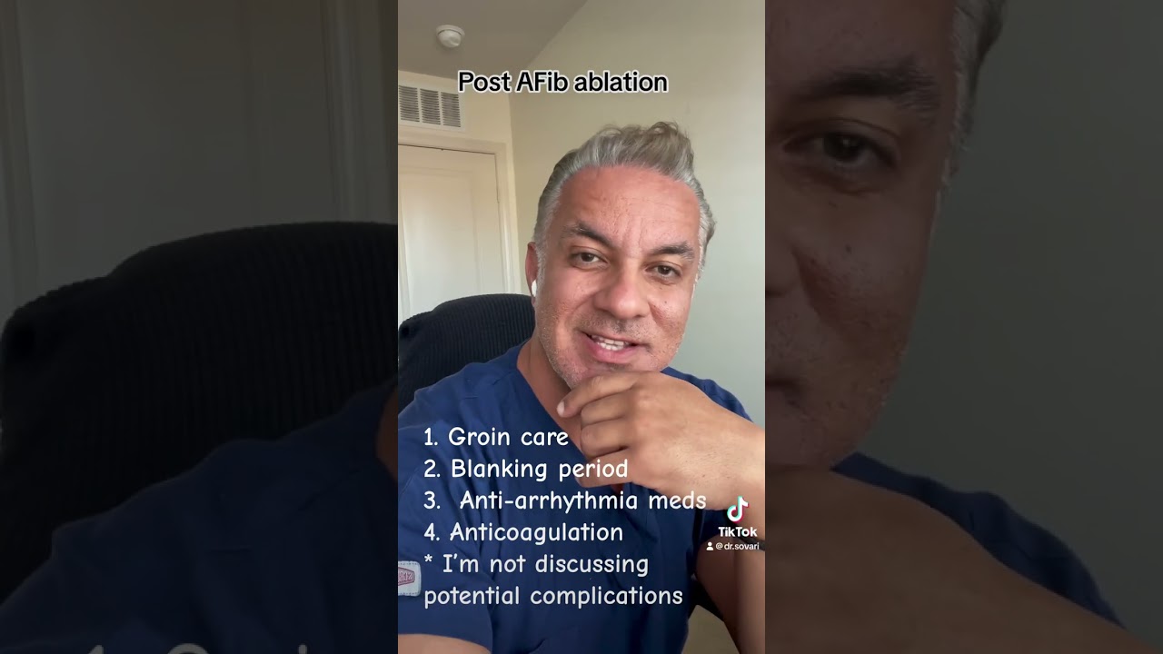 Post AFib ablation @alisovari2670