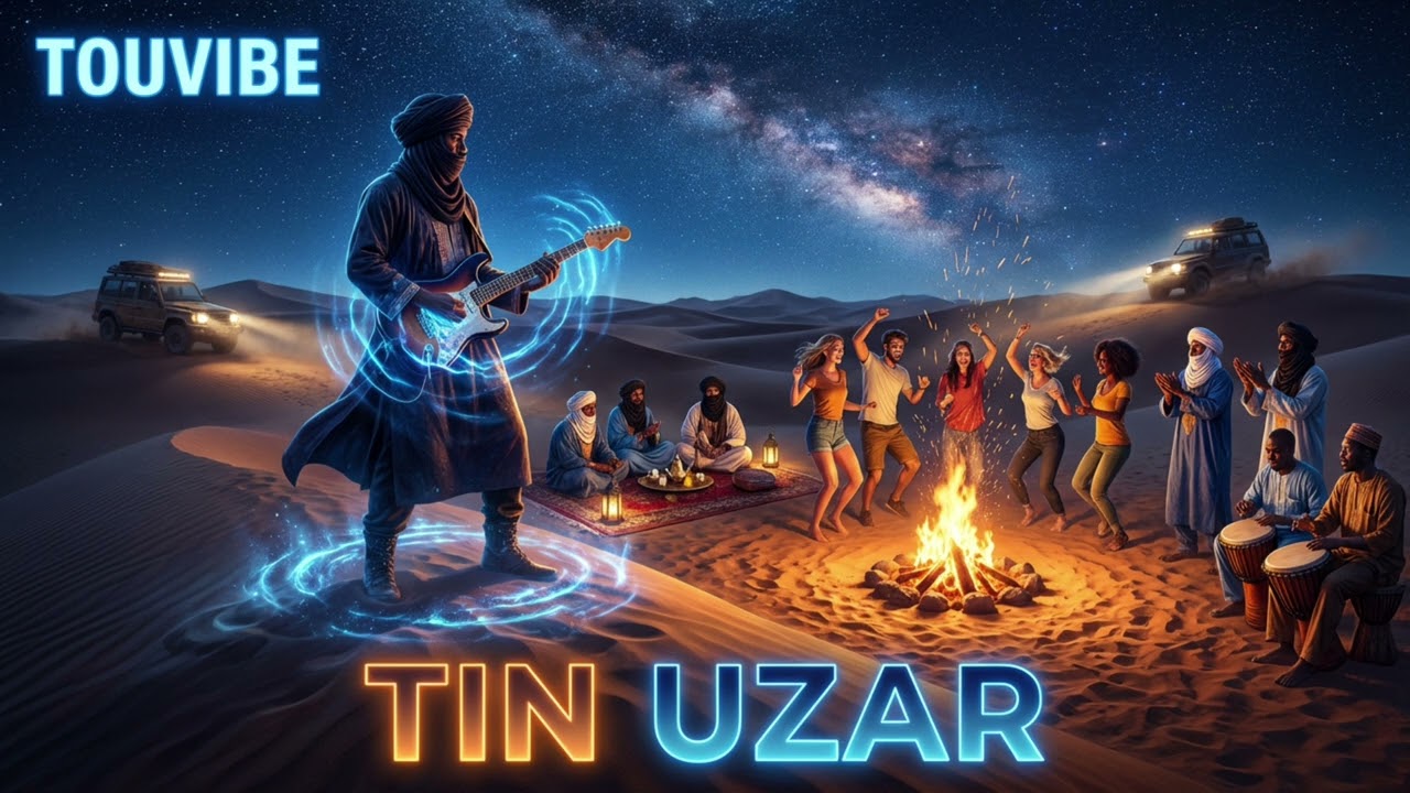 Tin Uzar 🔥 Tuareg Desert Guitar | Sahara Tribal Night Groove &ndash; Touvibe