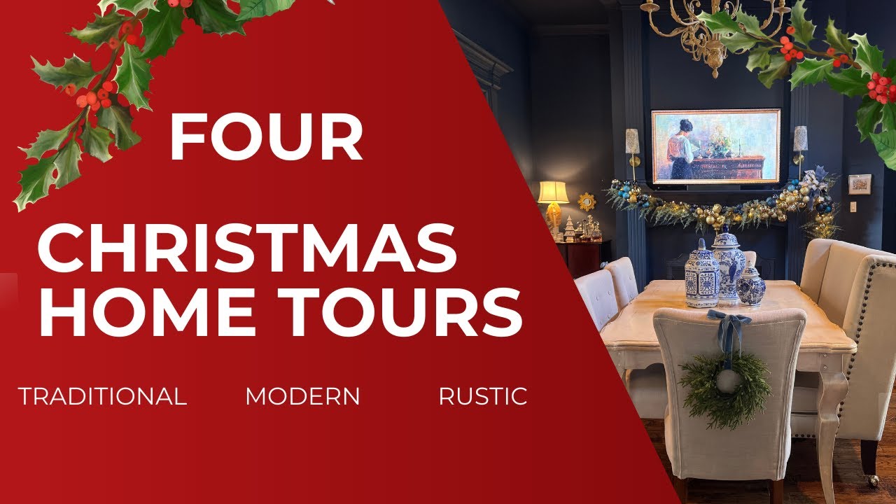 Christmas Home Tour 2024 | Christmas Decorating | Traditional | Modern | Rustic