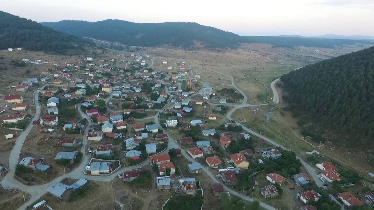 Buğralar yaylası havadan video kaydı