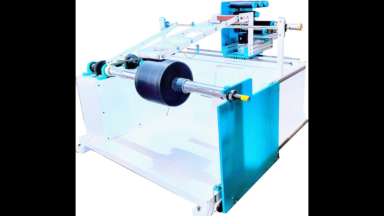 Spool Winder, Spool Re-Winder machine, Water blocking tape, Winder