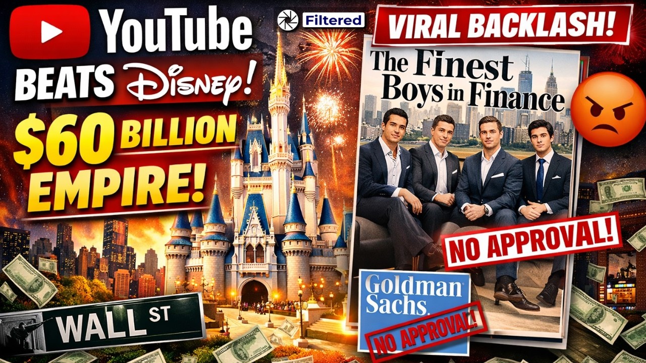 YouTube Becomes Biggest Media Company | Wall Street “Finance Bros” Backlash
