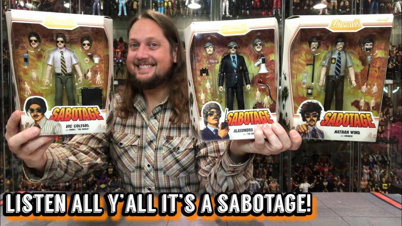 Sabotage Beastie Boys Super 7 Ultimates Unboxing & Review!