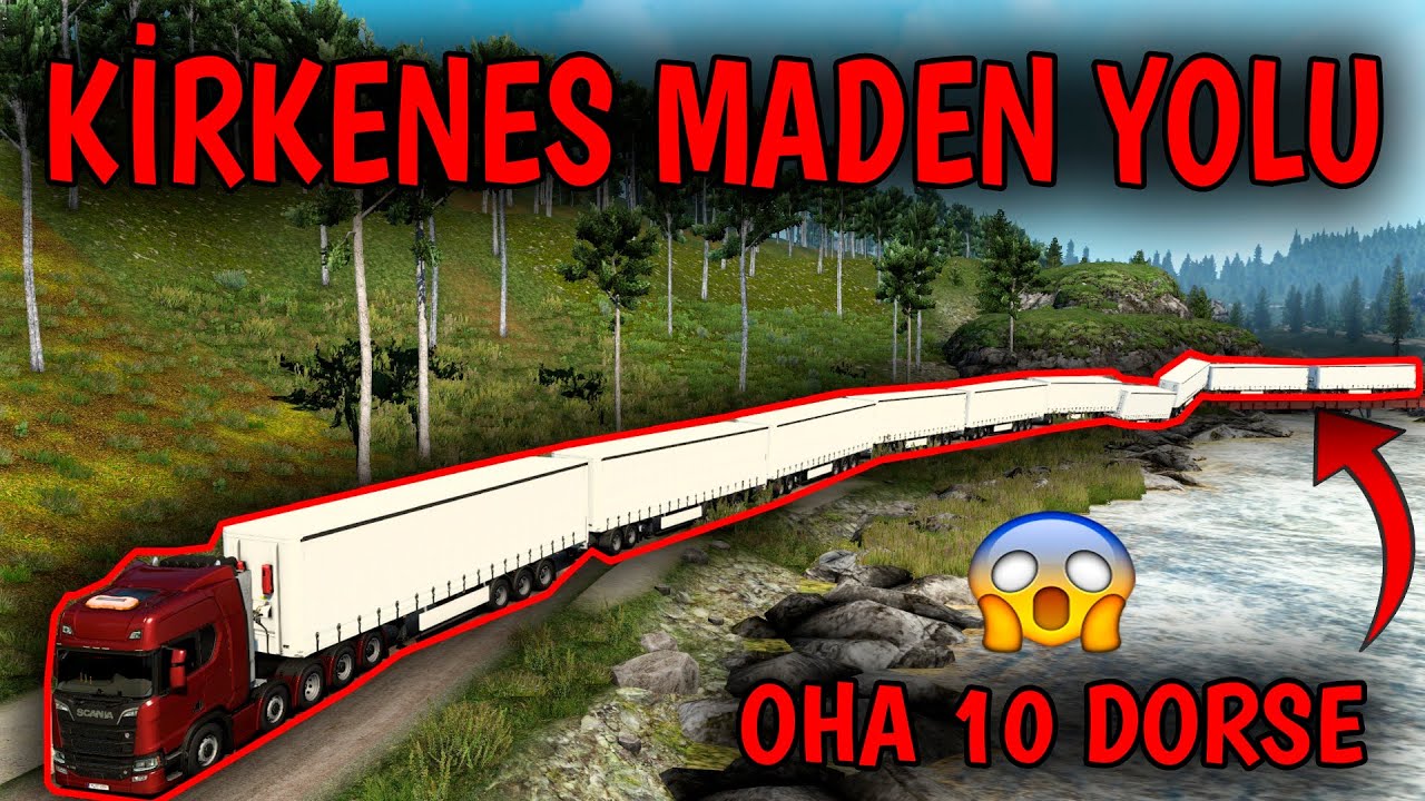 DÜNYANIN EN UZUN TIRI 😱 | 10 DORSE KİRKENES MADEN YOLU ETS 2  PROMODS