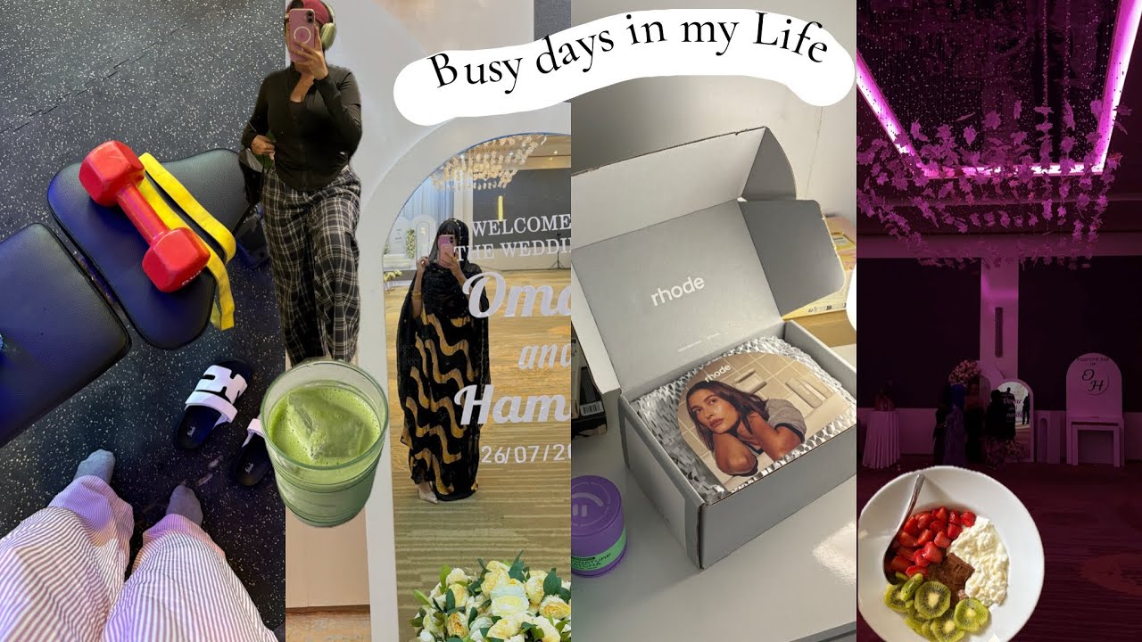 VLOG 3|  Busy days-Aroos somali - Hadiyad unboxing- Shopping- New skincare - Gym - Maalmihi mashqulk