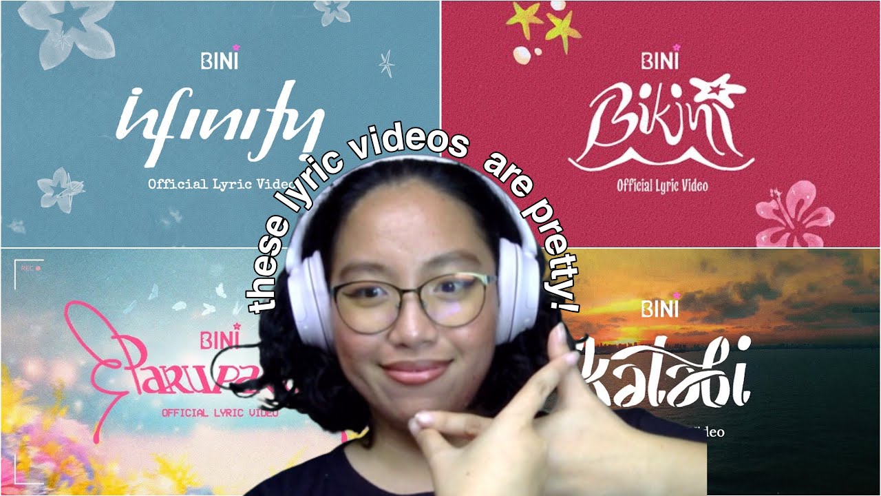 Первое прослушивание песни BINI - FLAMES от BLOOM в стиле пине