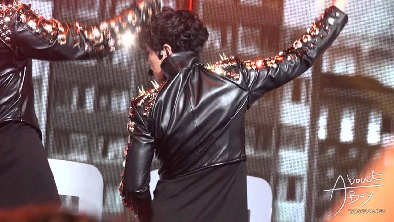 [FANCAM] 140101 JUNHO MBC Gayo - Game Over