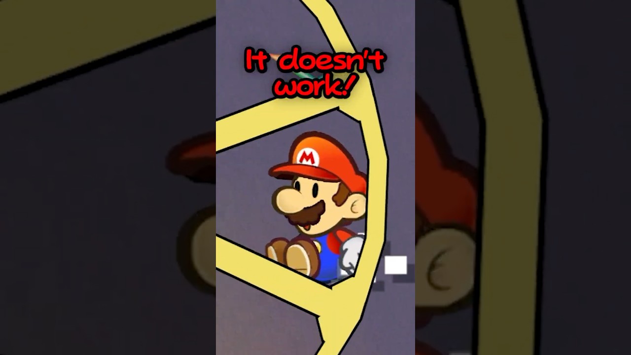 The Hampter Wheel is a SCAM in Super Paper Mario