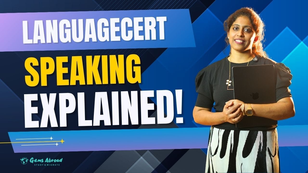 LanguageCert Speaking Test Explained (2026) | Simple Tips to Score Higher | Jincy | Gems Abroad