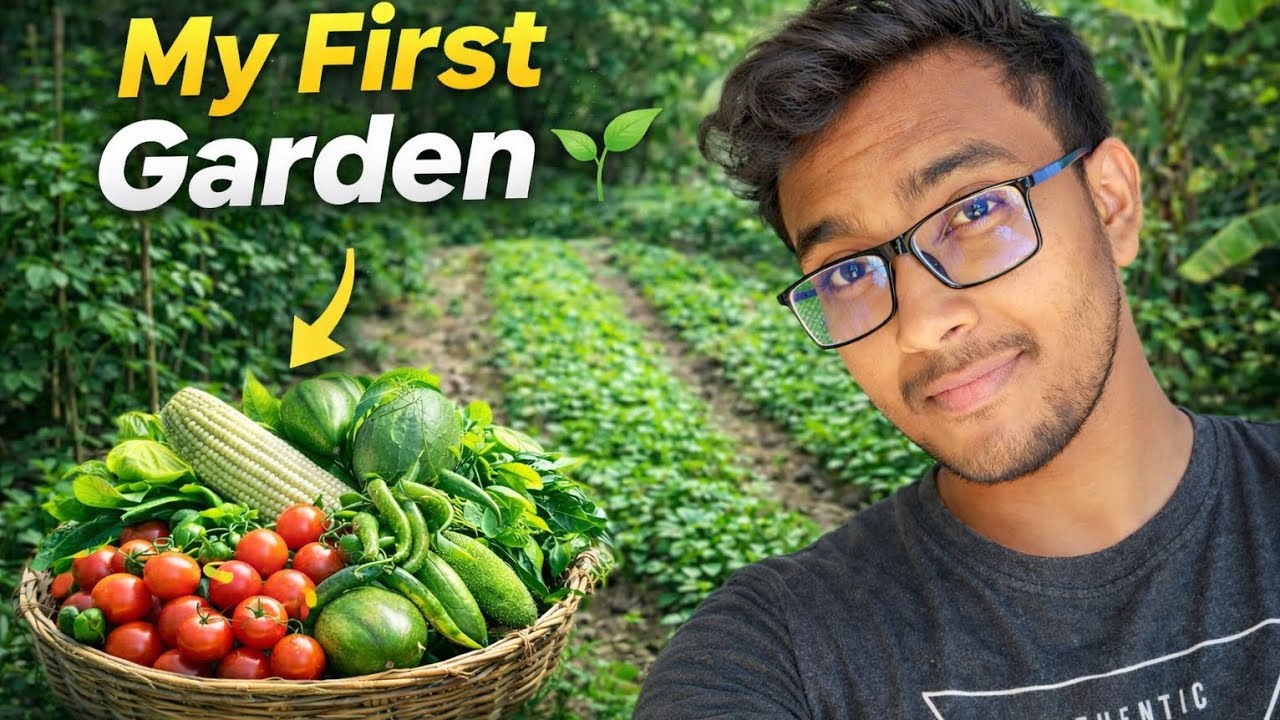 Started My Vegetable Garden | First Agriculture Video. #agriculture #agrivlog